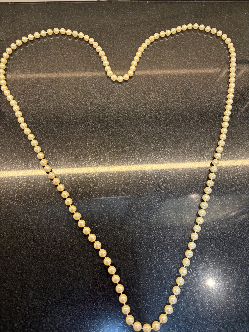 Long Pearl Necklace
